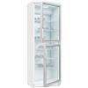 Exquisit GKS350-2-GT-280D - Frigorifero per bevande, capacità 320 l, frigorifero con porta in vetro, LED