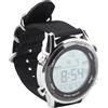 Naroote Orologio Sportivo Digitale da Uomo con Doppio Fuso Orario, Sveglia e Cronometro per Esterni, Cinturino in Nylon, Resistente All'acqua Fino a 50 Metri, Adatto a Viaggiatori e Uomini D'affari