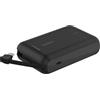Belkin BoostCharge Power Bank 10000mAh con Cavo USB-C Integrato - Nero