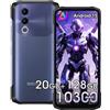 DOOGEENEXT Blade 20 indistruttibile smartphone 10300mAh 20GB+128GB 6.6" HD+90Hz (viola)