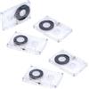 Ounfhtrttk Cassette Audio Vuote. Cassette Audio Trasparenti Registrabili, Nastri Video per La Registrazione di Musica Vocale
