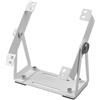 Akfldms Supporto per Ventola di Raffreddamento Esterno, Staffa Multiuso per Ventole PC da 120 e 140 Mm, Rotazione A 360° per Case PC, Bianco
