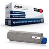Print-Klex 1 x cartuccia di toner compatibile per OKI C - 610cdn C 610DN C 610DTN C 610 N Black Nero 44315308