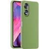 HULLIN Custodia per Telefono in Silicone Colorato, Adatta per HONOR 70 5G (6.67) - Verde Matcha