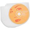 Idealplast 50 custodie interne trasparenti per CD in plastica antistatica da 3 Mil per SHM-CD da 5 pollici