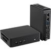 Bornffinally NUC16 PRO AI Mini PC Intel Core Ultra5 325, Intel Arc Graphics, Dual M.2 PCIe SSD, Dual 2.5G LAN, Blutooth 6, Wi-Fi 7, nero, per aziende e creazione di contenuti (8G RAM 512G SSD Windows11 PRO)