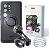 SP CONNECT Moto Bundle Xtreme | SPC+ | Supporto compatibile con Samsung S24 Ultra | Supporto per cellulare