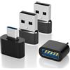 AXFEE 4 Pezzi Adattatore USB C a USB A, Adattatore Tipo A a Tipo C