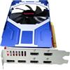 Xynsviu Radeon RX 580 - Scheda grafica da 8 GB, GPU 6 HDMI PC, per schede grafiche multischermo, DDR5, DirectX 12, PCI-Express x16 a 128 bit, scheda grafica 4K (RX580 8G 6HDMI)