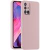 HULLIN Custodia per Telefono in Silicone Colorato, Adatta per Samsung Galaxy A51 4G (6.5) - Polvere di sabbia