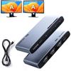 llano HDMI 2.1 Splitter 1 in 2 out, 8K@60Hz, 4K@120Hz/240Hz, 48Gbps