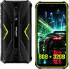 Ulefone Armor X12 Smartphone Rugged, Telefono Indistruttibile 6GB RAM + 32GB ROM, Display HD+ da 5,45, Fotocamera 13MP, IP68/IP69K Waterproof, Batteria 4860mAh, 4G Dual SIM/NFC/OTG/GPS, Verde