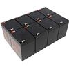 AccuCell Batteria di Ricambio per APC RBC43 batteria set composto da 8 Batterie