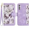 NeilBee Custodia per Samsung Galaxy A54 5G, Porta Cellulare in Pelle, Custodie Cellulari, Motivo Floreale, Compatibile con Samsung Galaxy A54