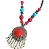 YOPI Collana lunga a campana in stile etnico bohémien retrò Xizang for donna - Accessorio for maglione con catena a clavicola