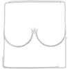 NONGYU Corona petto staffa reggiseno catena vestito imbracatura abbigliamento festival strass lingerie gioielli per donne ragazze staffa, Misura unica, come descritto, come descritto