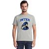 Inter T-Shirt, Adulto-Unisex, Prodotto Ufficiale, Design con Biscione Collezione Esclusiva Back to Stadium, 100% Cotone, Adatta a Tutti i Tifosi Nerazzurri