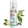 SERENI-D ANTI-ZANZARE MONOÏ Spray Repellente Corpo & Abiti 100mL - Eucalipto Limone - Fino a 8h - Zanzara Tigre - Da 6 Mesi - SENZA DEET - Swiss Lab - Sereni-d®