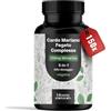 Bloom Naturals Beauty Supplements Complesso Epatico Cardo Mariano Alto Dosaggio - 150 Capsule - Funzionalità Epatica - Complesso 5 in 1 con Cardo Mariano + Carciofo + Tarassaco + Desmodio + Colina - Vegano e Testato in Laboratorio
