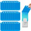 Qualirey Confezione da 25 cartucce di ricarica per trappole per mosche, compatibili con Raid Essentials, trappola leggera per insetti volanti, ricariche per trappole leggere per mosche, insetti,