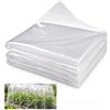 panemy 3*6m Telo Serra Trasparente, Film in Plastica per Serra e Copertura Piante, Protezione dal Freddo Invernale e dal Sole, Telo da Giardino Tagliabile