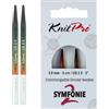 KnitPro Symfonie - 2 mini aghi intercambiabili, 5 cm, 3 mm