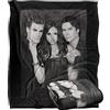 LOGOVISION Vampire Diaries That Was Then Coperta super morbida al tatto setoso - 152 x 127 cm