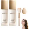Miss heen Miraglow Fondotinta Adattivo Over 50 SPF30+ con Pennello