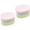 MUCKLILY Spugne Facciali Rotonde 8 Pezzi per Lavaggio Viso e Struccaggio | Spugne per Pulizia Quotidiana, Facili da Impugnare, Aiutano la Schiuma, Uso in Bagno, per Residui Maschera Colore Casuale