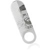 XAGMODSHN Pettine tascabile multiuso in acciaio inox per barba e capelli Pettini per barba e capelli Pettini per lo styling della barba senza sforzo per toelettatura olio pettine per barba