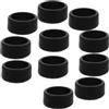 BESPORTBLE Copri Pneumatici Gomma 12 Pezzi per Modelli 1:64, Gomme per Camion e Elicotteri, Alta Prestazione e Trazione per Ricambi Modellismo Drift