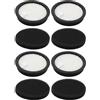 Ollanoos 8 filtri HEPA 9,2 x 8,3 x 1,7 cm, ricambio per aspirapolvere a batteria Laresar Elite 3