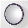 HAKU Specchio Mora, MDF, Metallo, Specchio - Dim. P 2 cm x Ø 38 cm, Stile Moderno