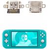 Pixel Arrow Set da 2 porte di ricarica USB-C compatibili con Nintendo Switch Lite, connettori femmina di ricambio