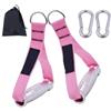 Li Fangfang Attrezzatura for il fitness con fascia di resistenza 1/2/4 pezzi | Elasticizzato, resistente, leggero e portatile(1pair hook)