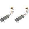 PATIKIL Carbonio Spazzole Spazzola di Carbone di Ricambio 20x5x5mm per Motori Elettrici Potenza Strumento Angolo Smerigliatrice Tavolo Ricambio Parte Riparazione, 2pz