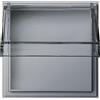 Gira, 040965, 040 965 adattatore del telaio trasparente coperchio incernierato Gira TX_44 (WG UP), alluminio