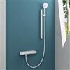 Mai & Mai Soffione Doccia con 3 Modalità, Doccino per Doccia in Ottone con Tubo Flessibile da 1.5m, Facile da Installare Bianco Opaco Duschsystem9