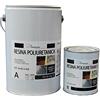 Color Point RESINA POLIURETANICA PER ESTERNO Kg. 5 (A+B) (20-40 MQ) (Verde Ral 6005)