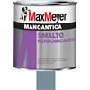 MAXMEYER Manoantica Smalto Ferromicaceo Anticorrosivo, Finitura Antichizzante per Ferro, Applicazione Diretta, Resistente agli Agenti Atmosferici, Per Cancelli e Inferriate (Grigio, 0,75 Litri)