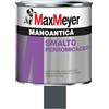 MAXMEYER Manoantica Smalto Ferromicaceo Anticorrosivo, Finitura Antichizzante per Ferro, Applicazione Diretta, Resistente agli Agenti Atmosferici, Per Cancelli e Inferriate (ANTRACITE, 0,75 Litri)