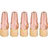 Gissroys 5 ugelli per saldatura a gas propano H01-6, punte di contatto, ugello per gas ossigeno
