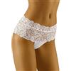 Wolbar Culotte in Pizzo per Donna WB413, Bianco,M