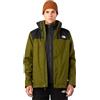 The North Face Evolve II Triclimate Giacca da uomo Forest Olive/Asphalt Gr XL