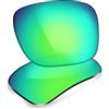 ThunderClap Lenti di ricambio polarizzate per occhiali da sole Smith Lowdown, Pergolato verde - Polarizzato, Taglia unica