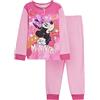 Disney Pigiama Minnie Mouse per ragazze di lusso Glitter Pjs confezione regalo, rosa, 7 anni