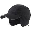 Decentron Cappello invernale da uomo, impermeabile, riflettente, foderato in pile, con paraorecchie, caldo berretto da baseball sportivo