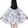 G-like - Kimono giapponese, vestito tradizionale da donna, costume tradizionale Haori, in stile Tokio Harajuku con motivo drago, giacca antica, da notte, accappatoio da notte