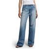 G-STAR Judee Loose Low Waist Jeans, Jeans, Donna, Blu (Sun Faded Air Force Blue D22889-D317-C947), 32W / 32L