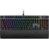 Asus Tastiera meccanica Asus Rog Strix Scope II X NX Snow V2 RGB per tasto 1000Hz Usb 2.0 tipo-C a tipo-A 2m Nero [90MP03XF-BKWA00]